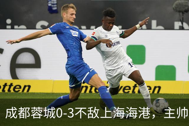 成都蓉城0-3不敌上海海港，主帅阿洛伊西两大败笔太坑人，直接改写比赛走势